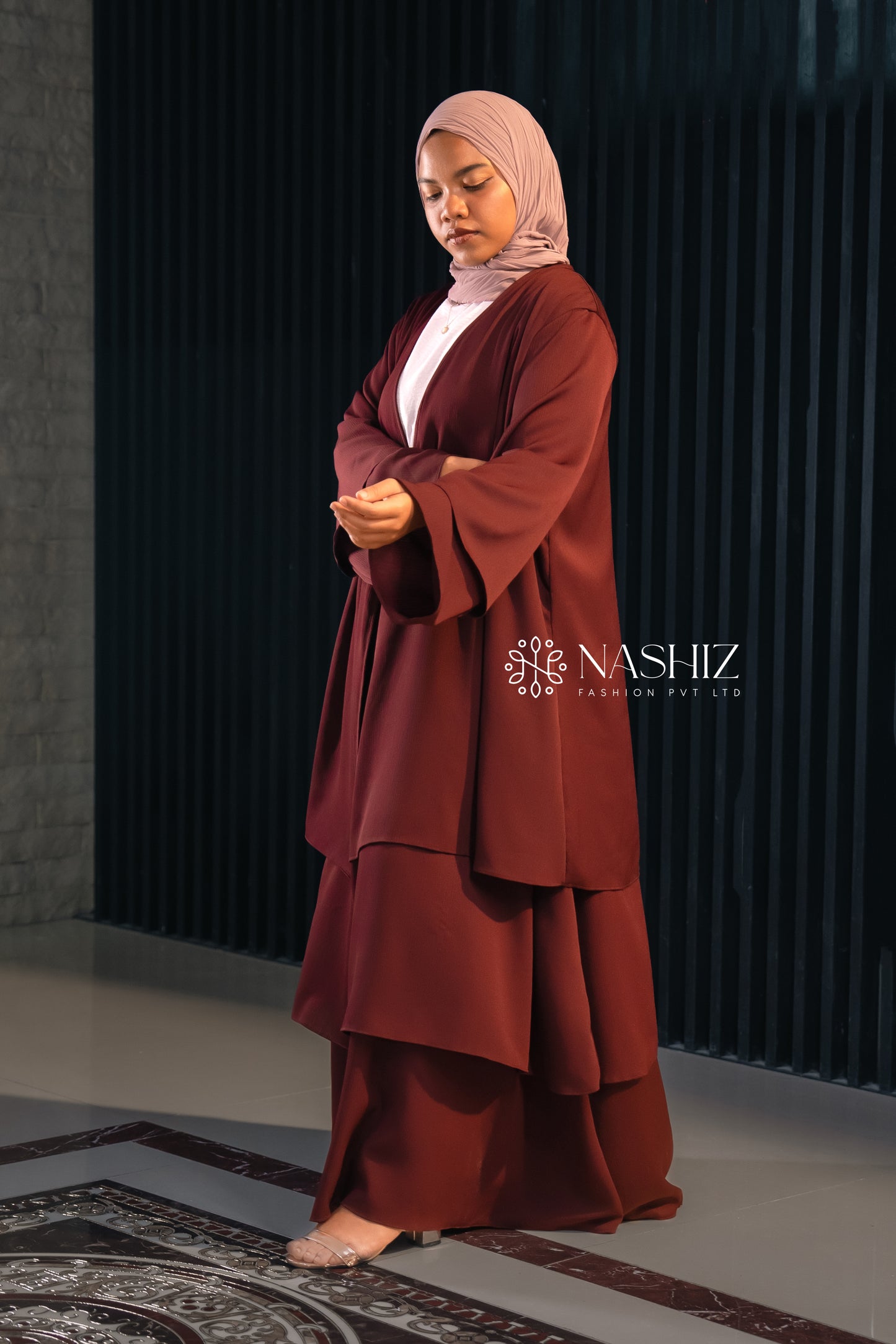 Fall Collection '24 - Maroon Kimono [NF008]