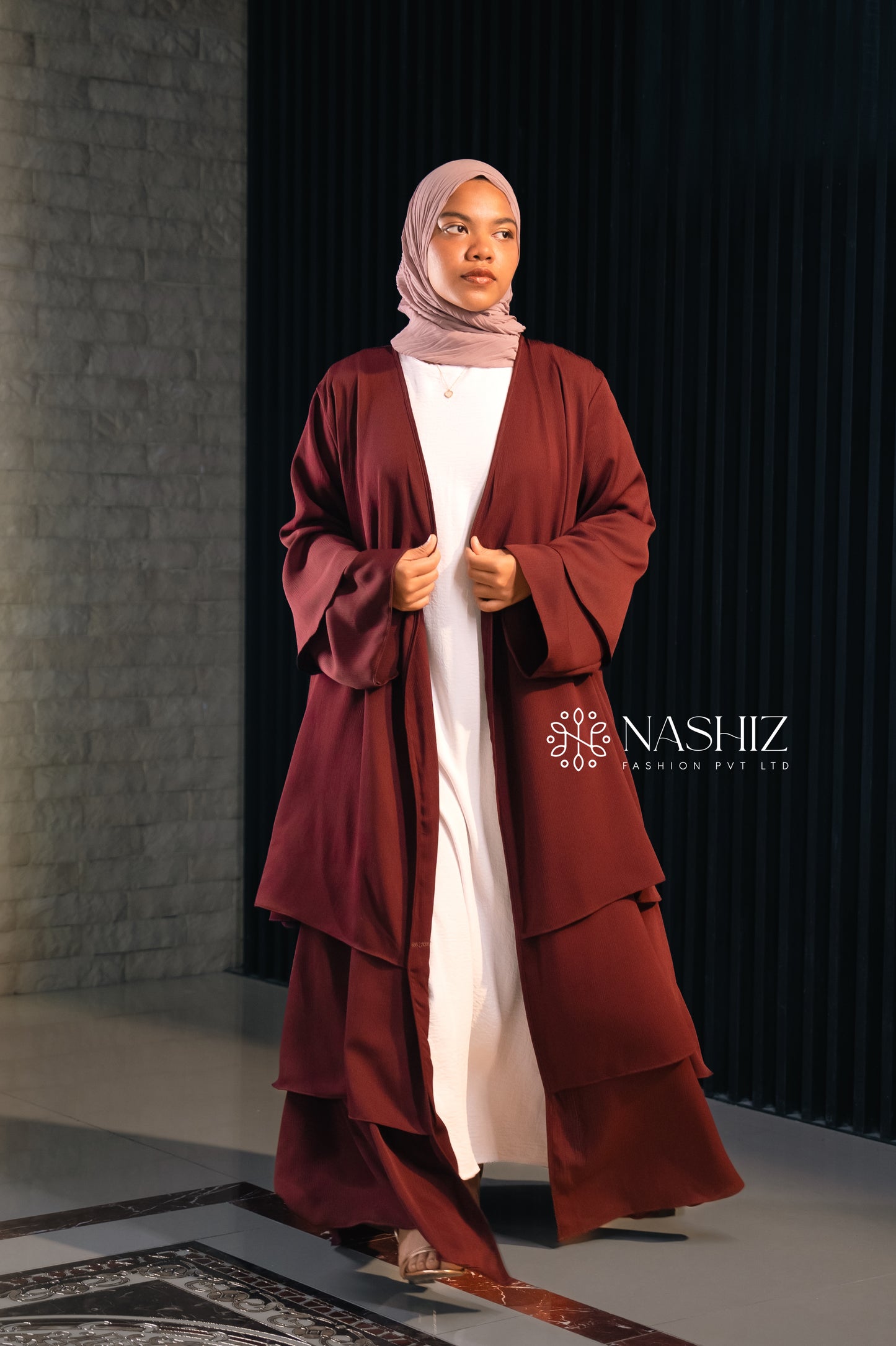 Fall Collection '24 - Maroon Kimono [NF008]