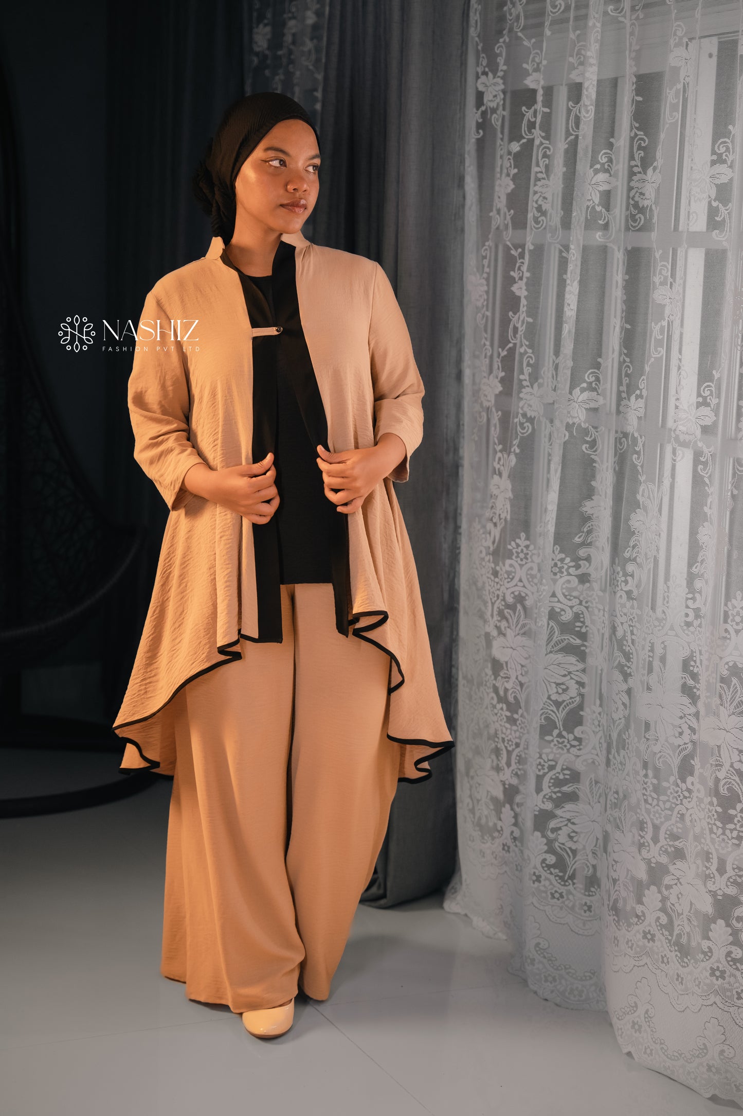 Fall Collection '24 - Beige and Black Suit [NF032]