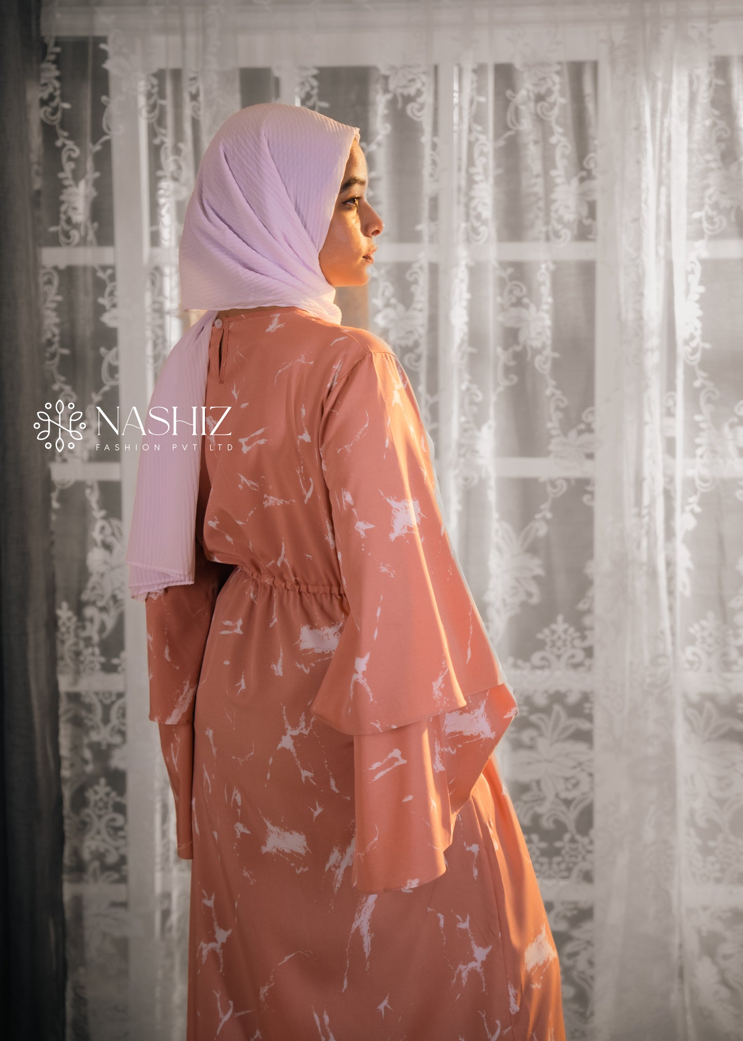 Fall Collection '24 - Printed Pink Dress [NF046]