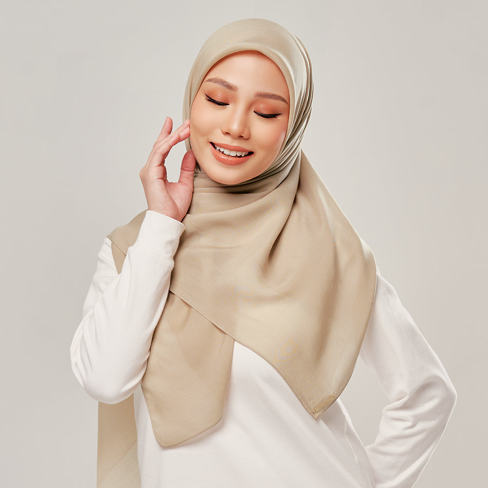 Zahra Square Collection - Latte