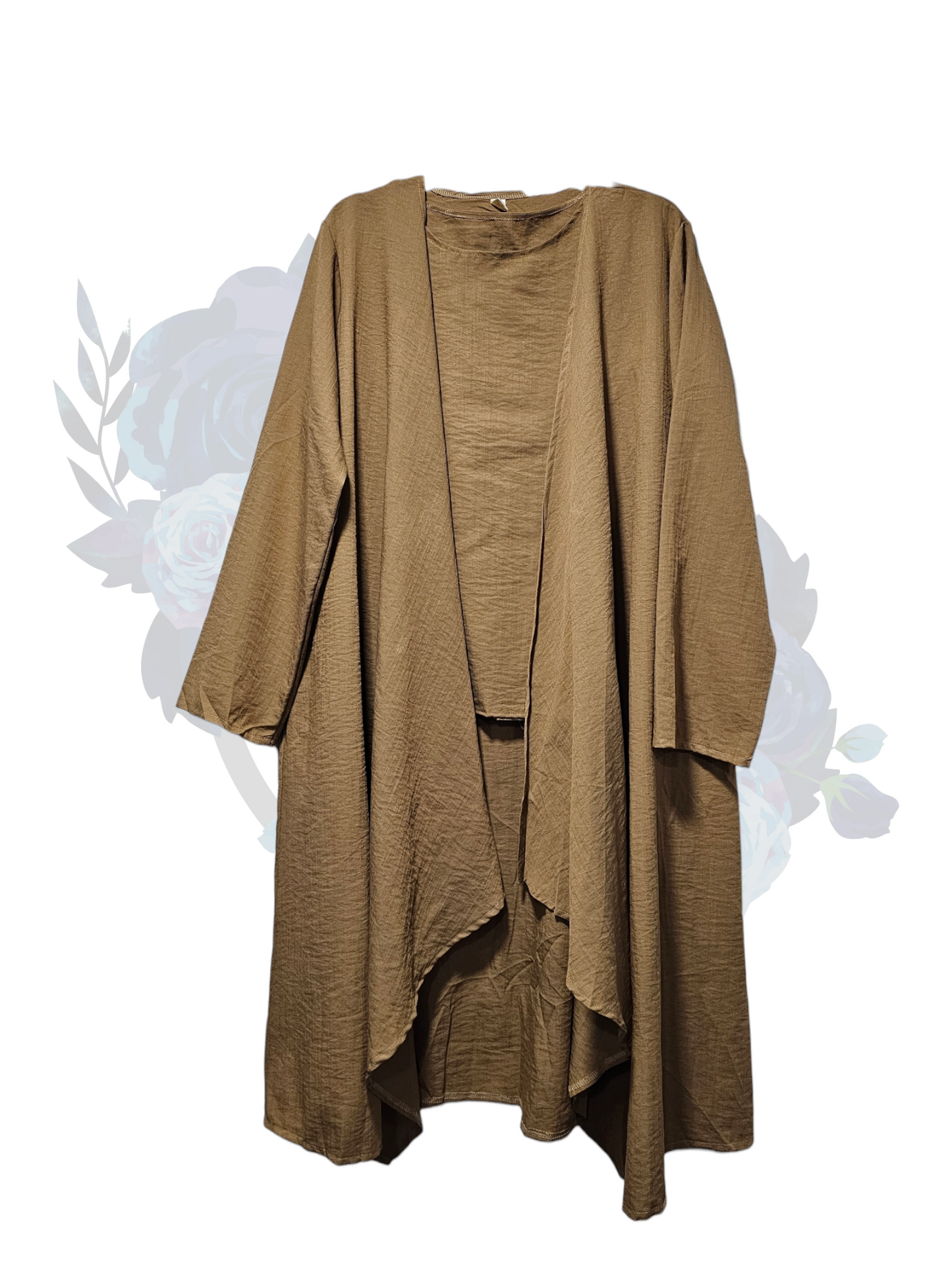 Zahra Modest Suits - Dark Beige