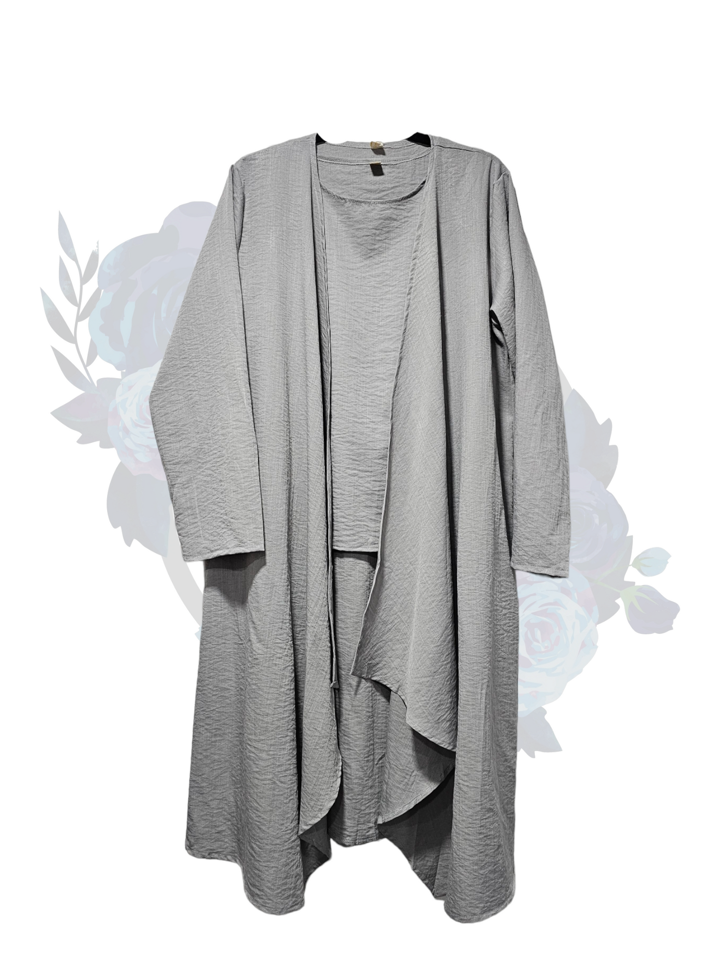 Zahra Modest Suits - Light Grey