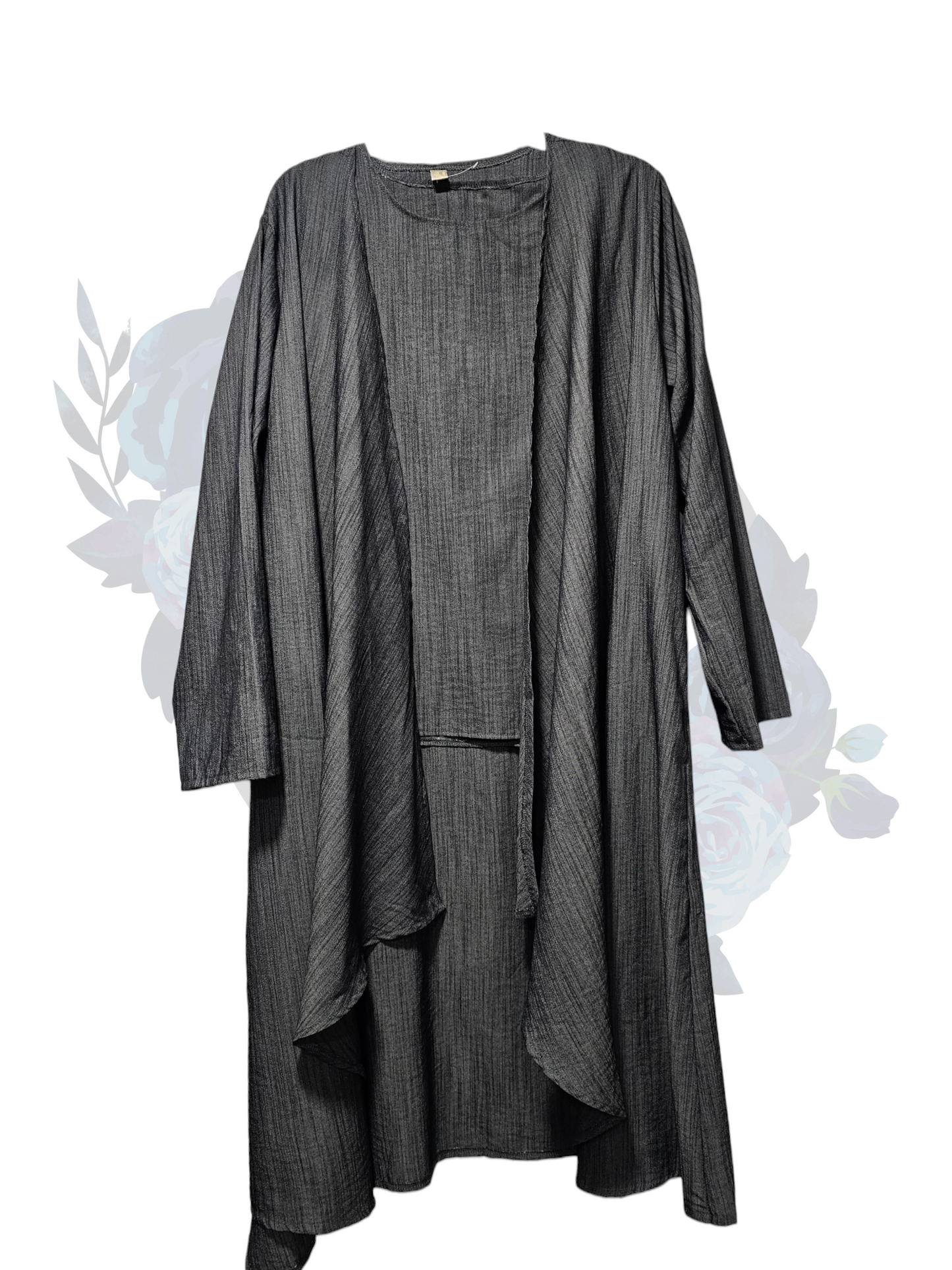 Zahra Modest Suits - Dark Grey