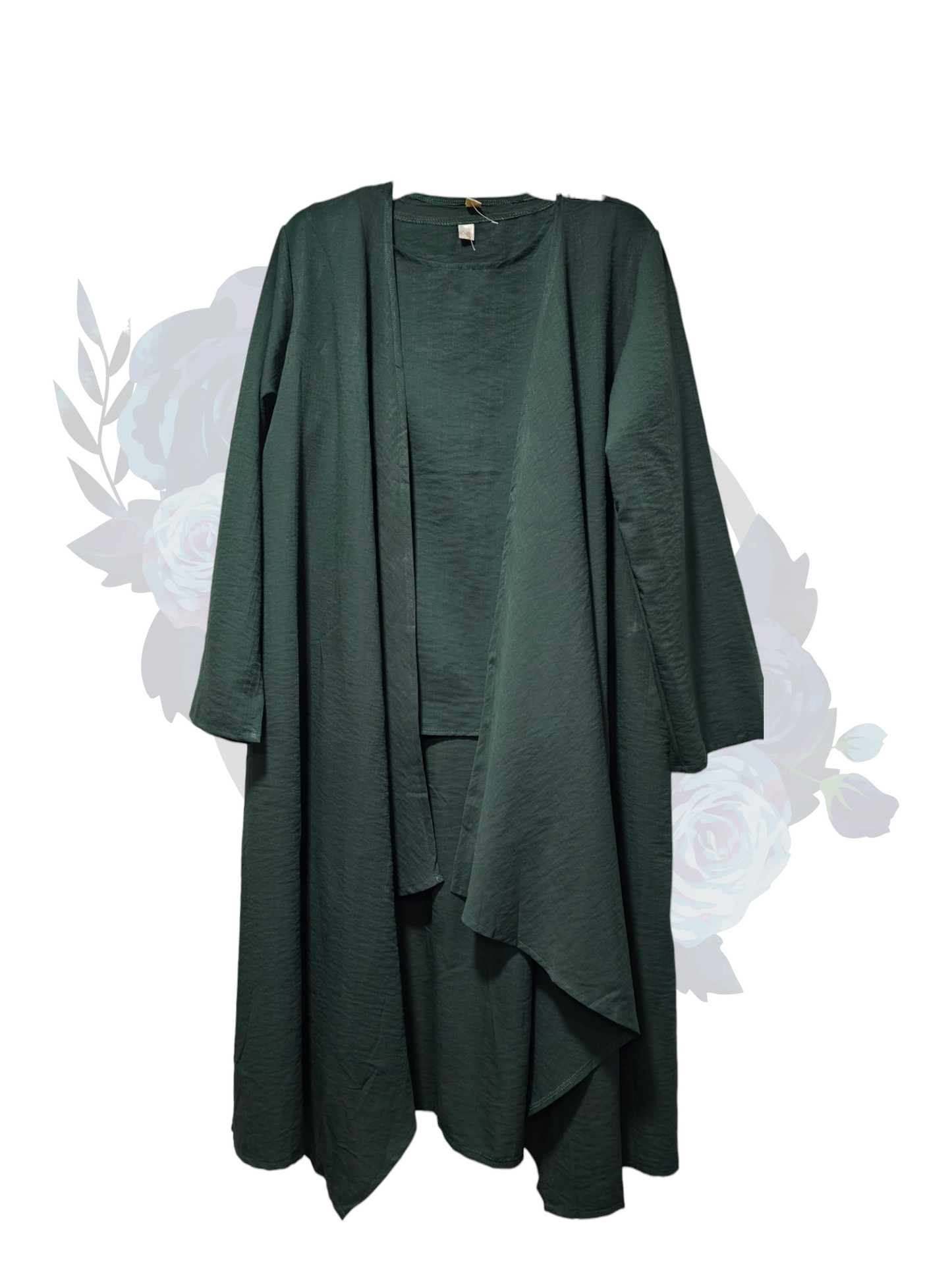 Zahra Modest Suits - Dark Green