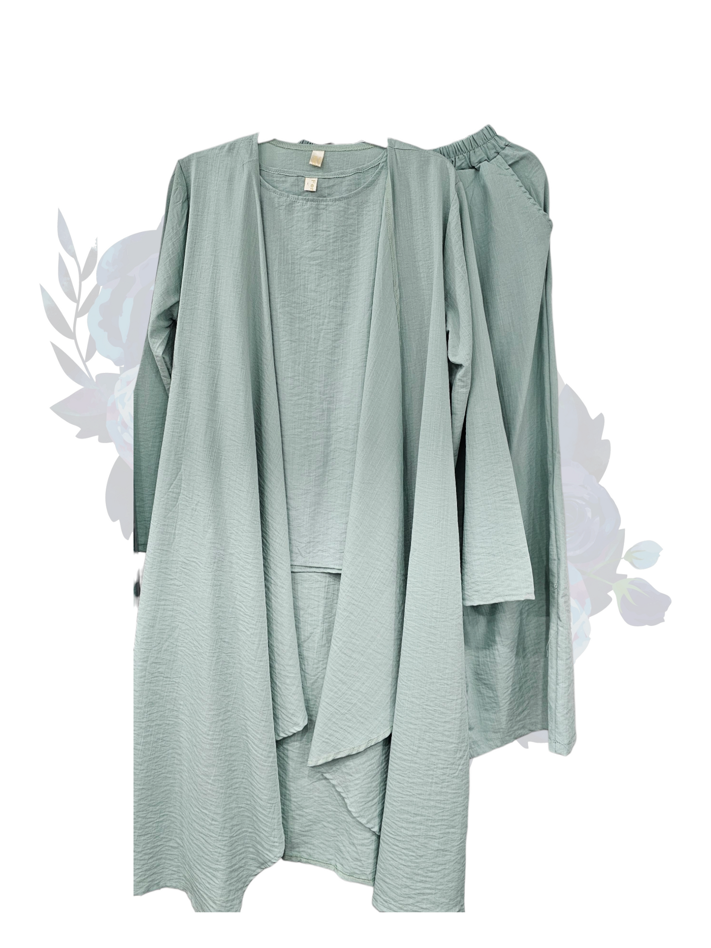 Zahra Modest Suits - Mint