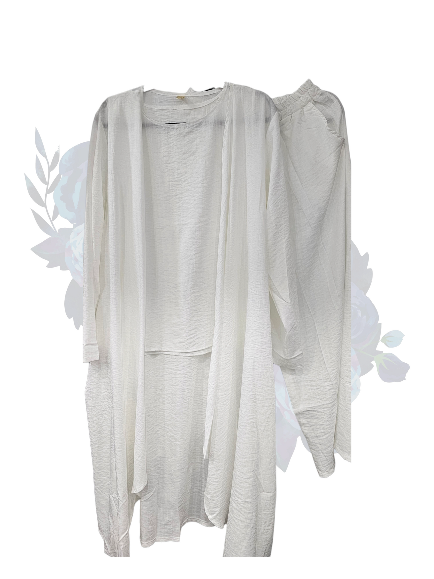 Zahra Modest Suits - White