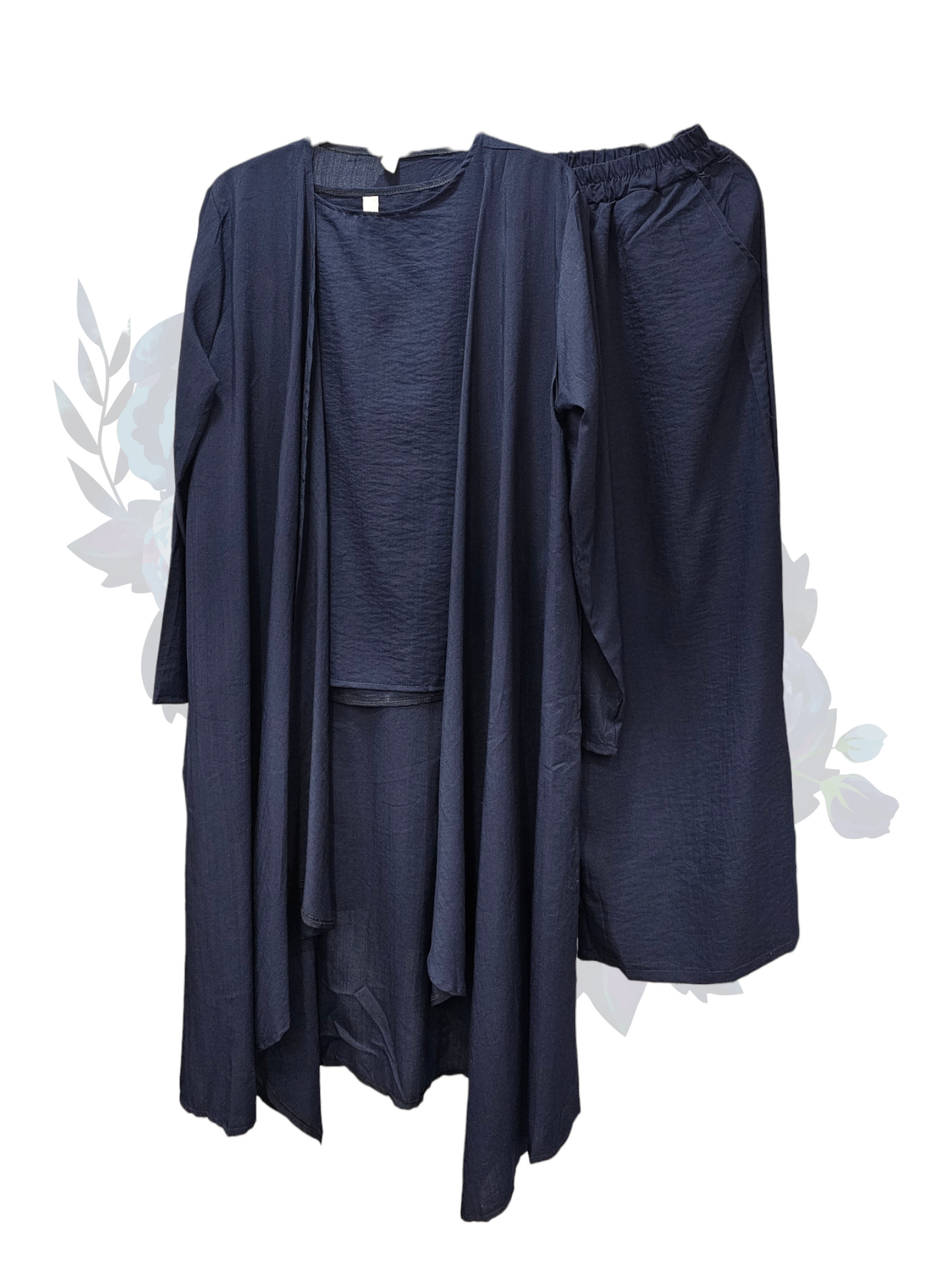 Zahra Modest Suits - Navy Blue