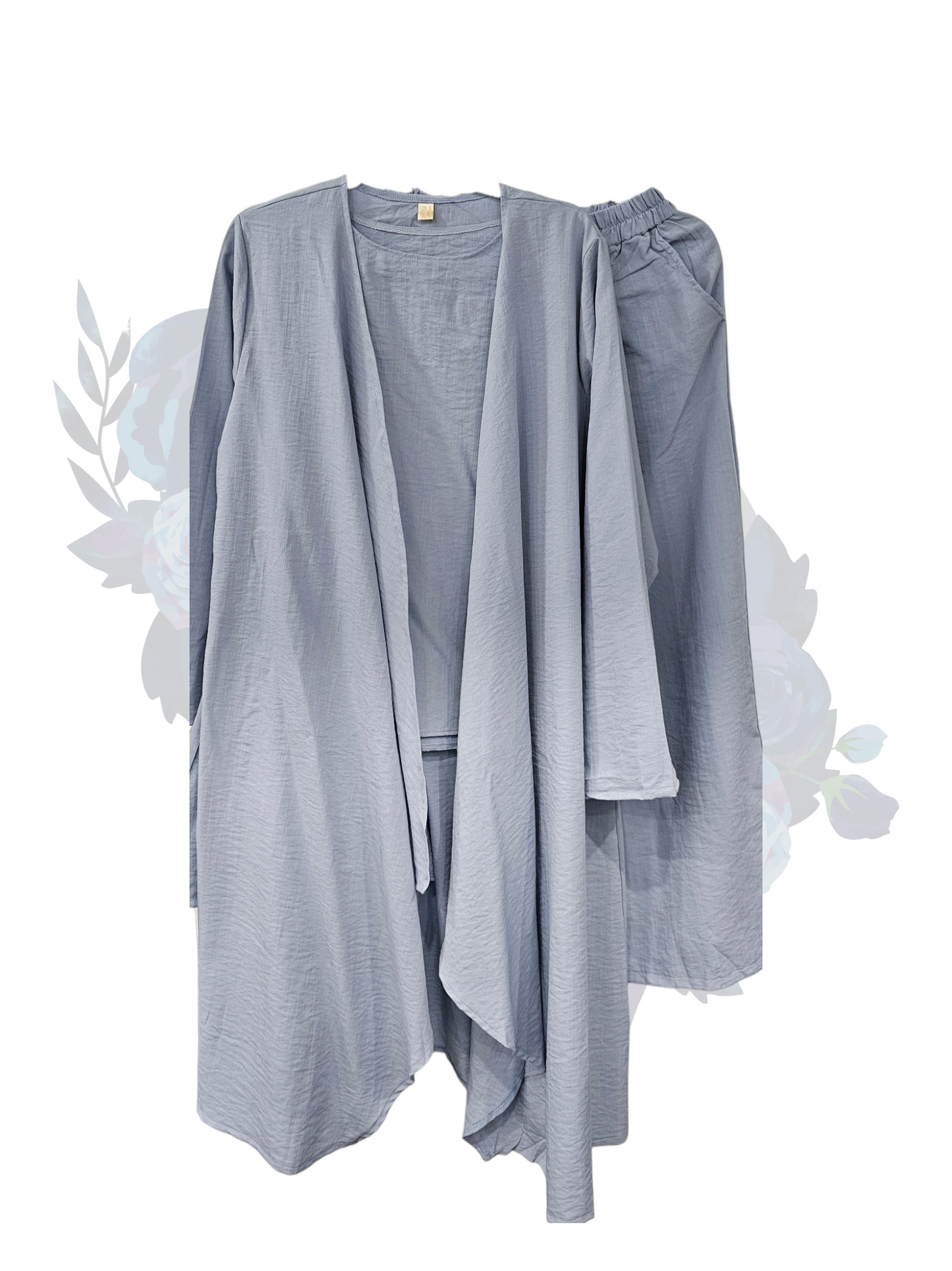 Zahra Modest Suits - Powder Blue