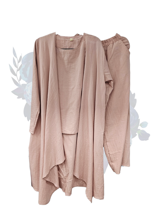 Zahra Modest Suits - Light Pink