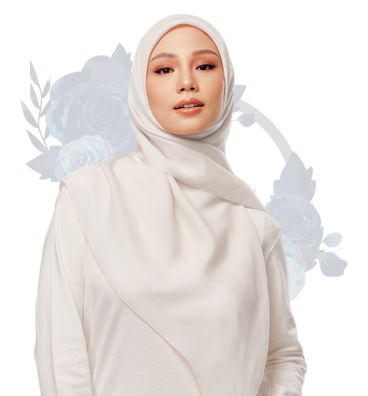 Zahra Square Collection - White