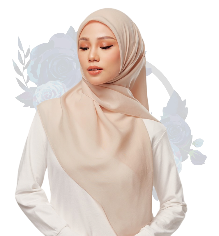 Zahra Square Collection - Peach