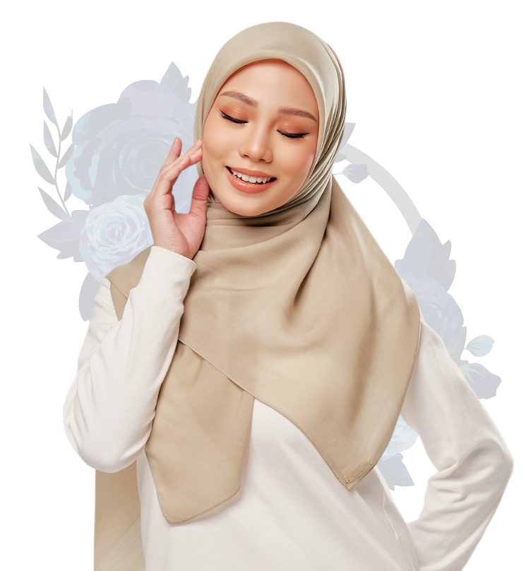 Zahra Square Collection - Latte