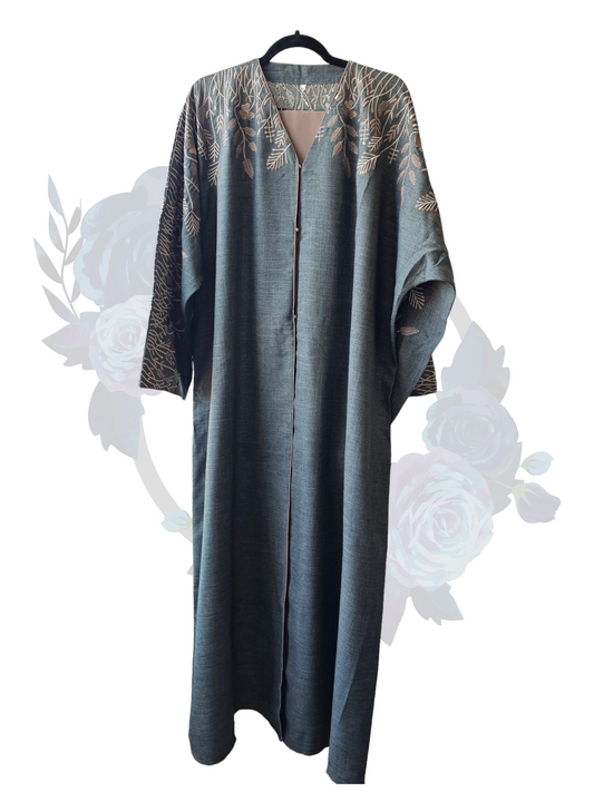 Farah Abaya - Olive Green