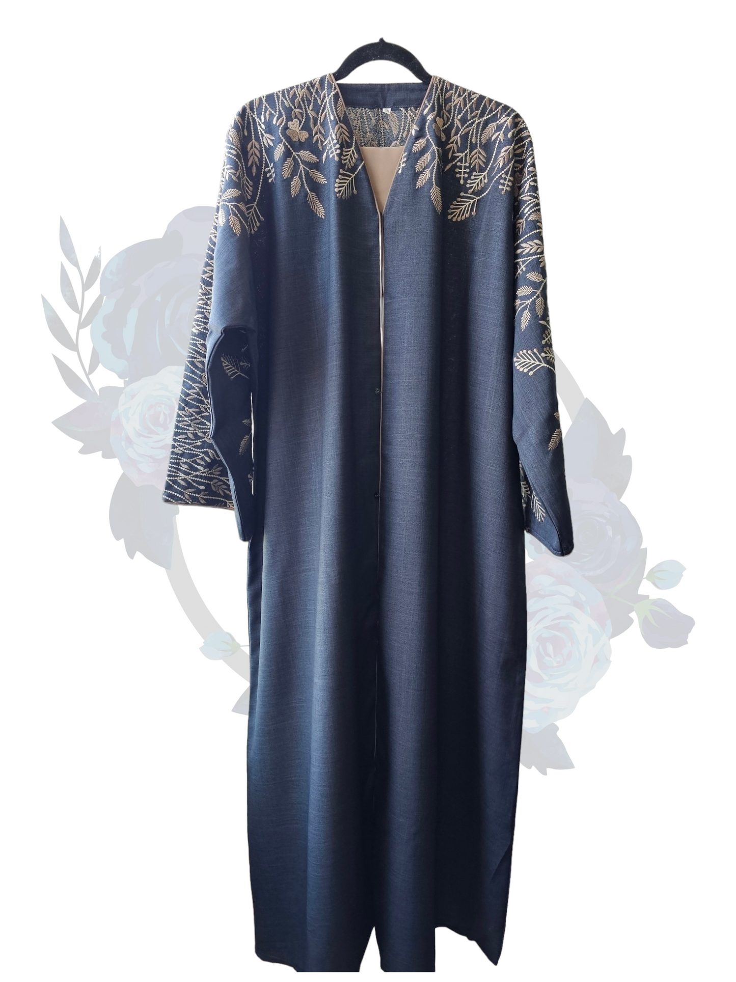 Farah Abaya - Stone Blue