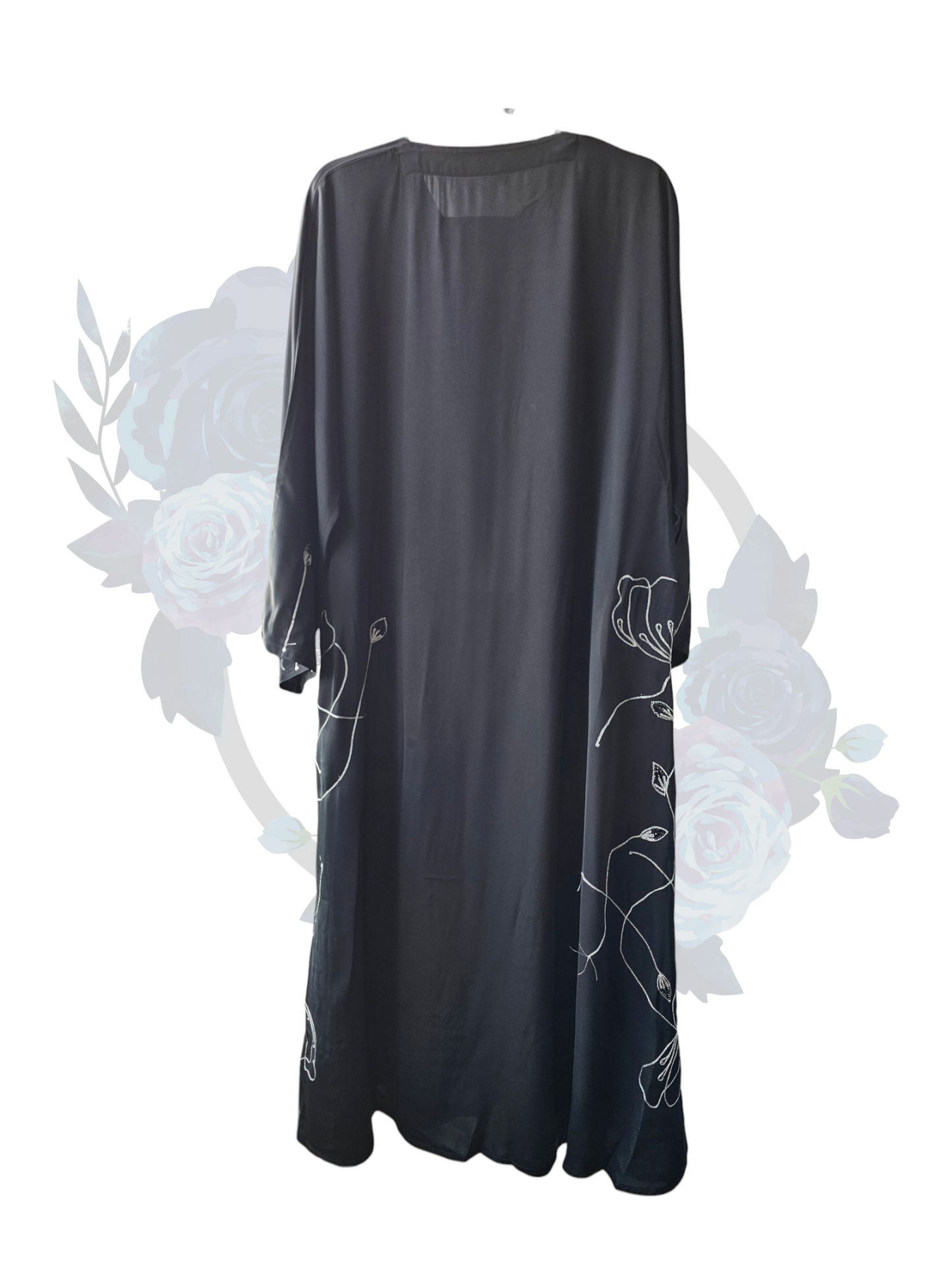 Shiekha Abaya - Black & White