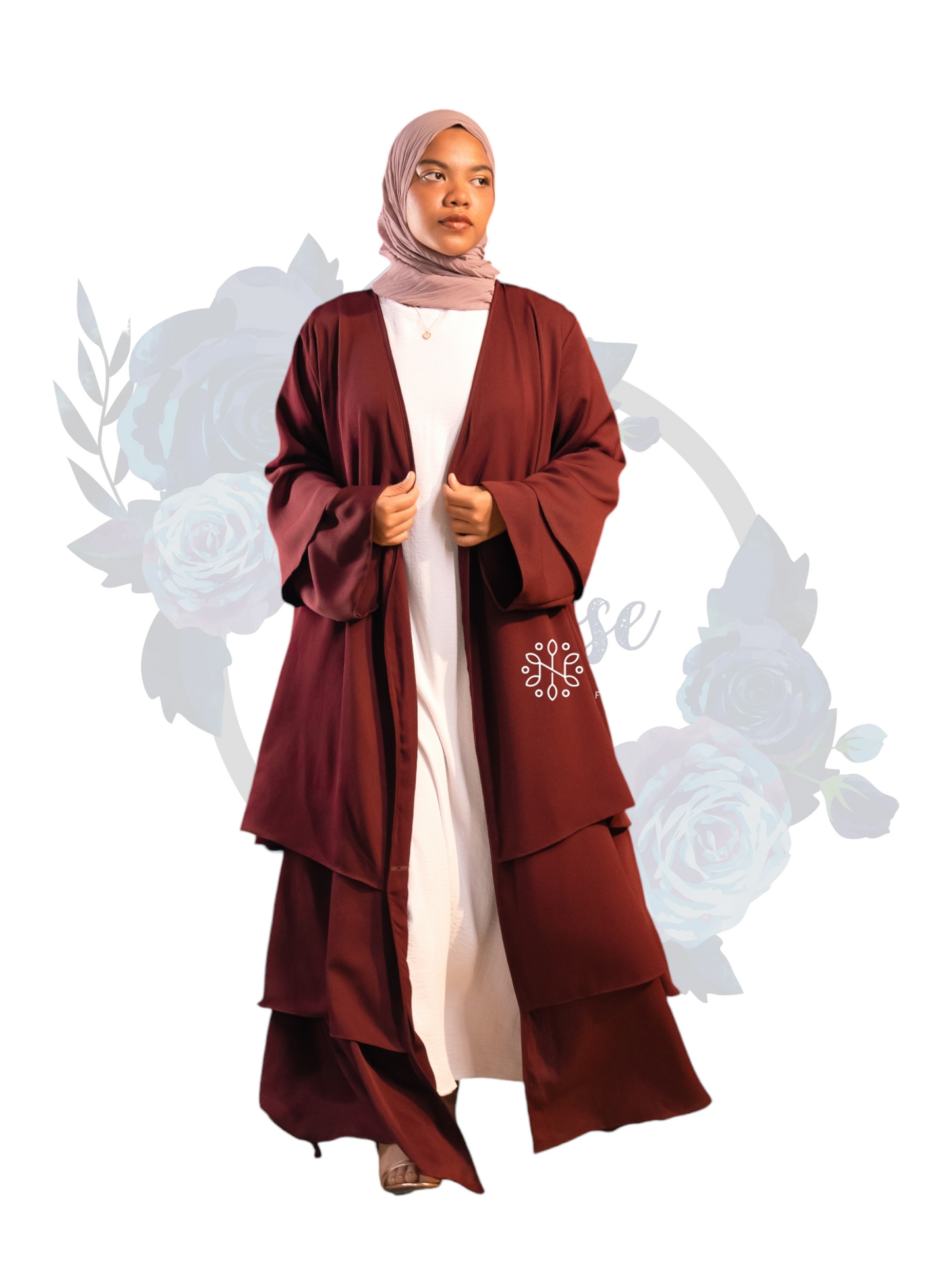 Fall Collection '24 - Maroon Kimono [NF008]