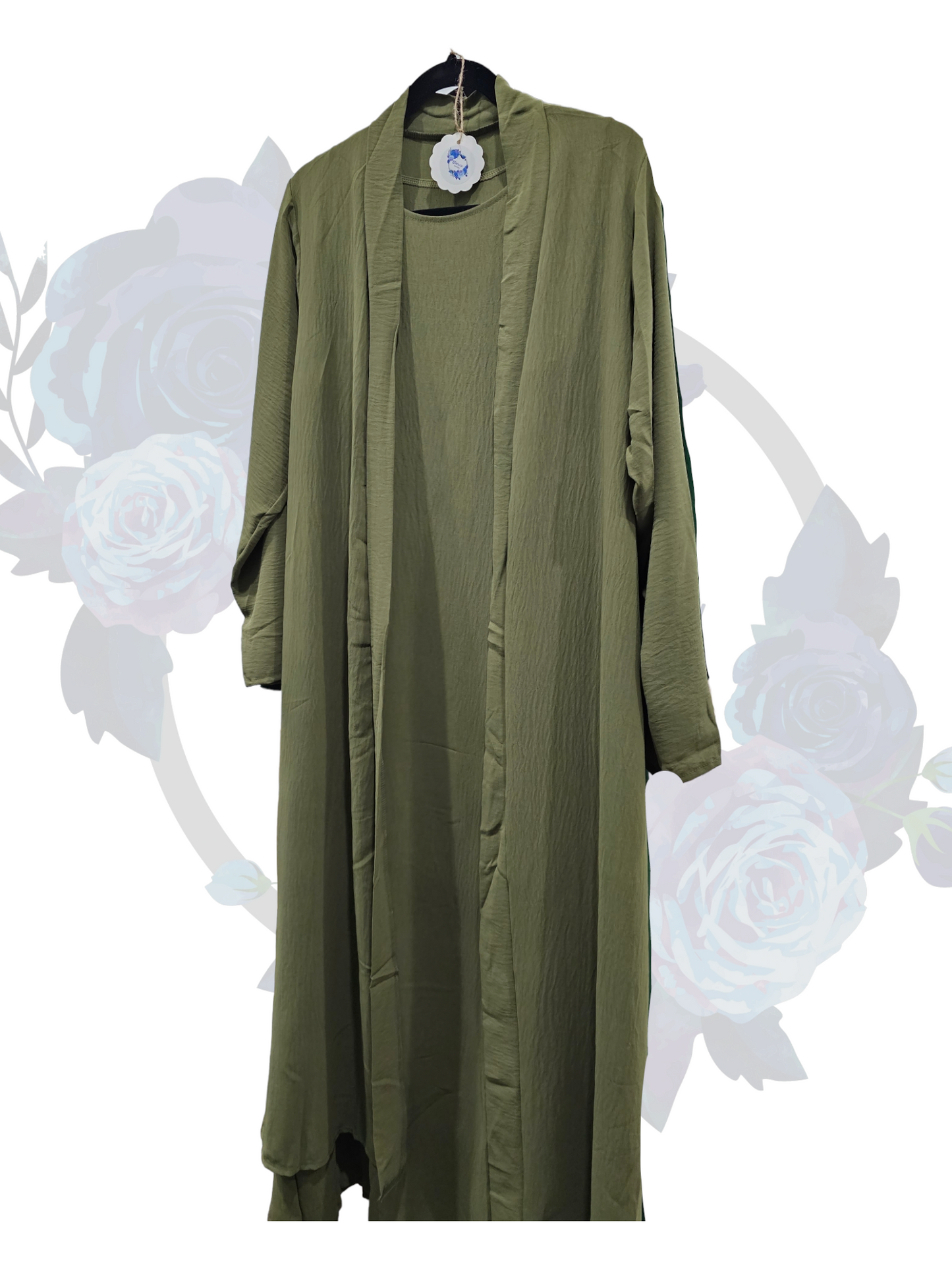 Wardah Modest Wear - Two Piece Long Dress