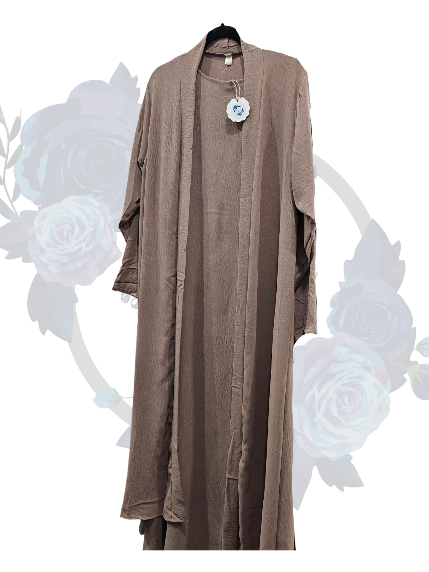 Wardah Modest Wear - Two Piece Long Dress