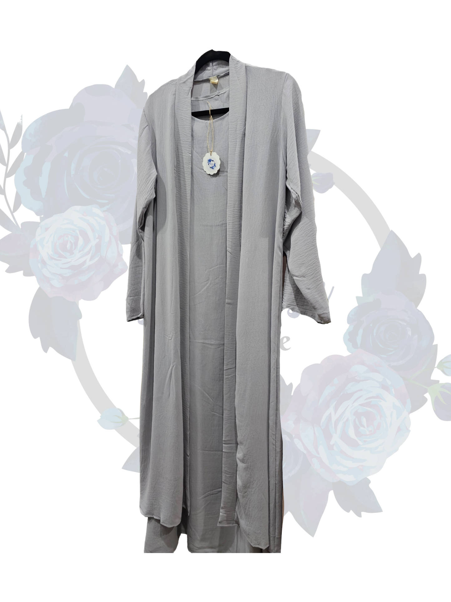 Wardah Modest Wear - Two Piece Long Dress