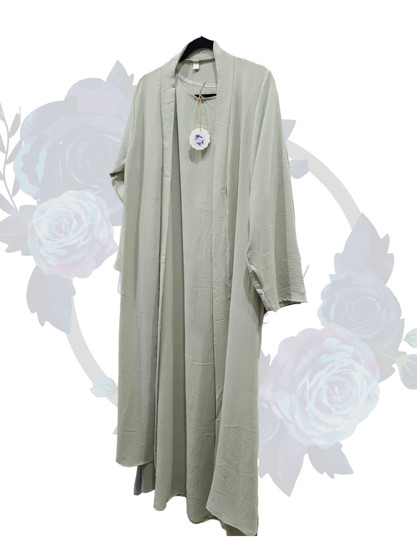 Wardah Modest Wear - Two Piece Long Dress